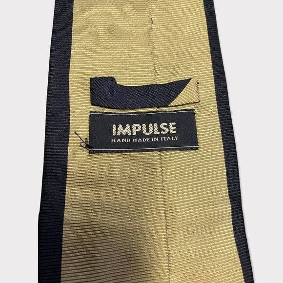 vintage IMPULSE | Handmade Abstract Silk Tie - Picture 2 of 6